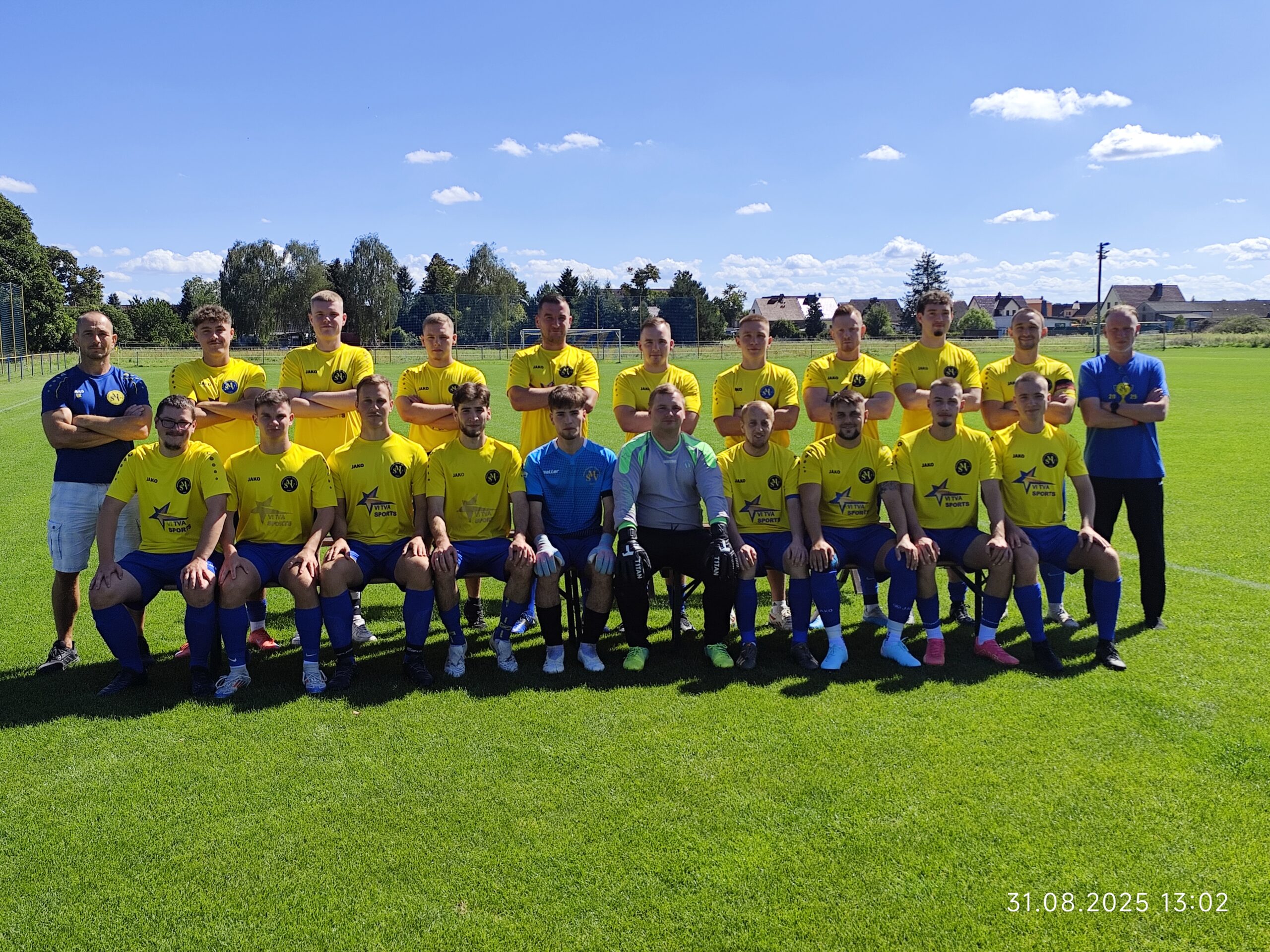 Männermannschaft 2022 - Trainer : Lars Koch und Mike Marquardt